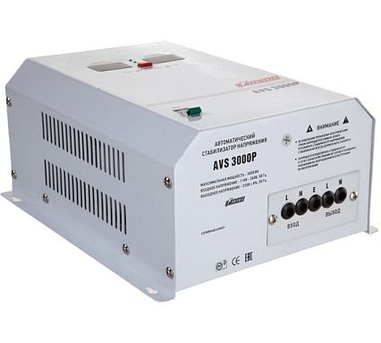 Настенный стабилизатор Powerman AVS 1ф 3 кВА AVS 3000 P 6049490