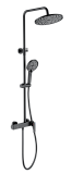 Душевая стойка Wonzon&Woghand WW-B3517-MB черный матовый