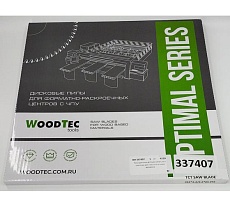 Пила дисковая для пильных центров 355x4.4/3.2x65 мм, Z72, трапеция Woodtec ВИ 337407