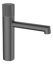 Смеситель для раковины Vincea Desire VBF-1D3GM, вороненая сталь