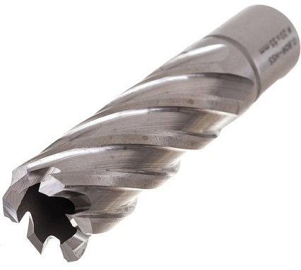 Сверло корончатое HSS по металлу (20х55/88 мм; Weldon 19) D.BOR CD-HSS-055-020-W