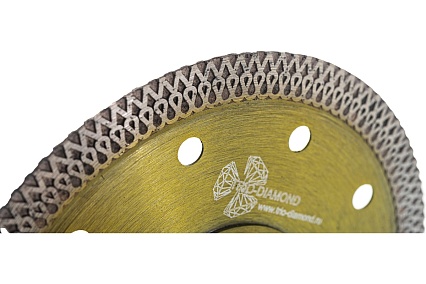 Диск алмазный отрезной  Ultra Thin X-Turbo (125х22.23х1.2 мм) TRIO-DIAMOND UTX520