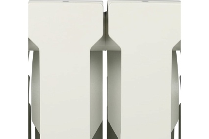 Биметаллический радиатор Rommer Profi BM 350 BI350-80-80-130 12 секций RAL9016 86633