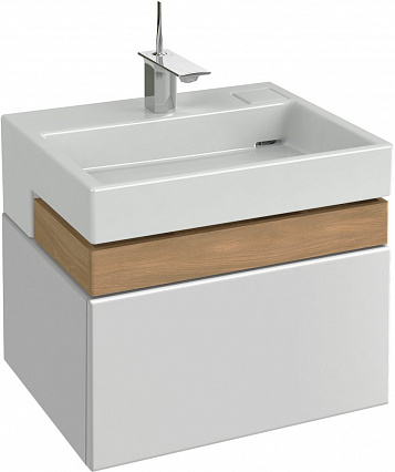 Мебель для ванной Jacob Delafon Terrace 60 см белый блестящий лак