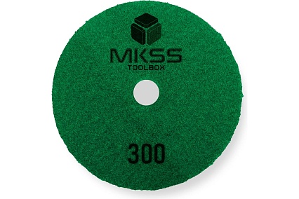 Алмазный гибкий шлифовальный круг MKSS Toolbox MK2606 АГШК Ø100 Р300 для сухой шлифовки MKSS MK26060300