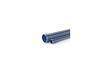 Труба RTP BAIKAL standart ВК ПП 110x27x3000 серый/синий 32524