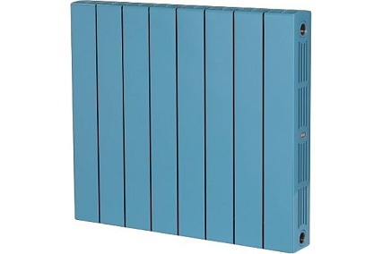 Радиатор биметаллический Rifar 95 SUPReMO 500-8 Ду 3/4 RAL 5024 САПФИР R S50083/45024