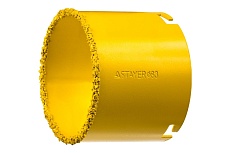 Коронка кольцевая с карбидно-вольфрамовой крошкой PROFESSIONAL 83 мм Stayer 33345-83