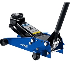 Гидравлический подкатной домкрат 3т, 130-465мм, Зубр Профессионал X80 43050-3_z01