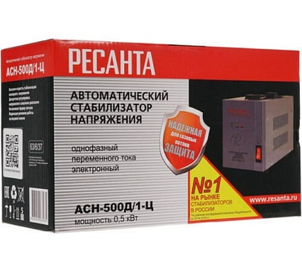 Стабилизатор Ресанта АСН-500Д/1-Ц 63/6/37