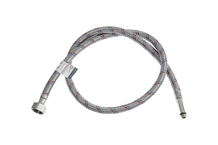 Подводка для смесителя СТМ сталь, 1/2xM10x150 см., длинный штуцер CWFLS150