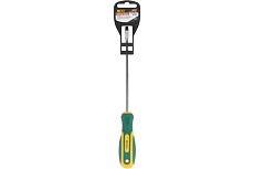 Отвертка FIT Контур CrV сталь, прорезиненная ручка SL5x150 мм 55203