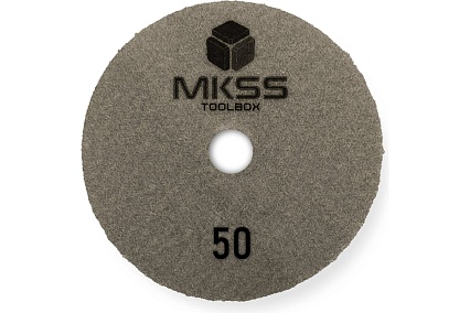 Алмазный гибкий шлифовальный круг MKSS Toolbox MK2604 АГШК Ø100 Р50 для мокрой шлифовки MKSS MK26040050