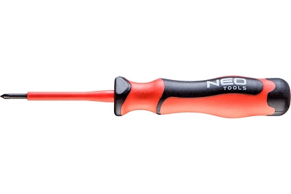 Отвертка Neo Tools PH0 x 3 x 60 мм, 1000 В 04-164