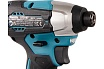 Аккумуляторный ударный шуруповерт Makita 18В, BL, XPT, Li-ion, 140 Нм, 2 скорости DTD157RTJ