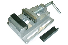 Станочные тиски с проточкой и накладками Skrab 3 AL 25505