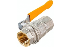 Шаровой кран для газа RUB 1/2 DN15 PN40, ВР-ВР, серия ROMA S.84, ручка S84D00