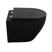 Крышка-сиденье Belbagno Colorato BB062SC-MB, с микролифтом, матовый черный