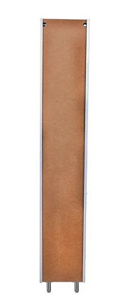 Шкаф пенал Style Line Каре Люкс 30 см L, с б/к, белый СС-00002325