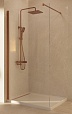 Душевая перегородка Vincea Волк-Ин (Walk-In) VSW-1H600CLBC 60x200 брашированная медь, прозрачное