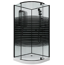 Душевая кабина Grossman GR271 90x90 черный без крыши