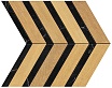 Керамогранит Atlas Concorde Heartwood Malt Marble Chevron 20x120 см, AO3K