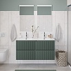 Тумба с раковиной BelBagno Uno 120 см, 4 ящика, Еловый матовый