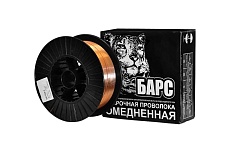 Проволока сварочная омедненная (0.8 мм; кассета 15 кг; СВ-08ГС) ER-70S-6 Барсвелд БАРС СВ000008403