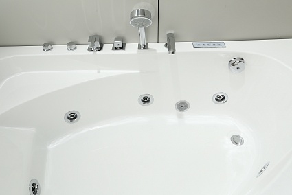 Акриловая ванна Black&White Galaxy GB5008 L/R 160x100 с гидромассажем