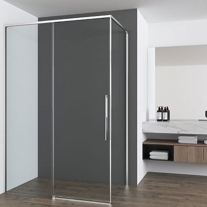 Душевой уголок Vincea Ultima VSR-7UL1012CL 120x100 хром, прозрачное