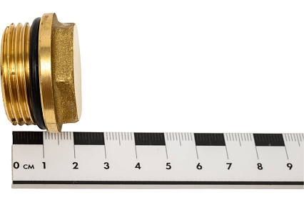 Заглушка с уплотнительным кольцом для VBS коллекторов Henco НР, 1" VBS-06