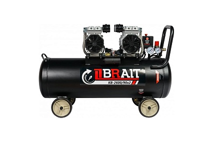 Воздушный компрессор Brait КB-2600/90Х2 20.01.018.043