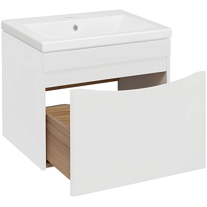 Мебель для ванной Руно Афина 60 см подвесная, белый
