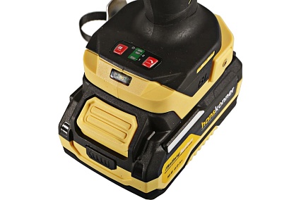 Аккумуляторный ударный гайковерт Hanskonner 1BatterySystem HCD20420BLC