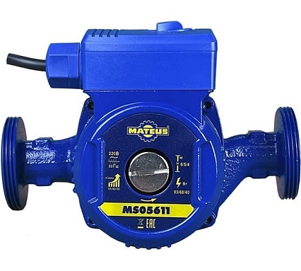 Циркуляционный насос Mateus GRS32/6-1 180 мм MS05611