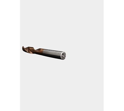 Сверло твердосплавное ц/х РОСИНСТРУМЕНТ 12.0x12x55x102 3D с подачей СОЖ TiSiN 131201255102