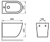 Подвесное биде BelBagno Sfera-R BB046BH