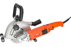 Штроборез электрический Спец ШЭМ-150/2200 2000Вт, 6500об/мин, 2 диска 150мм, штроба 40x45мм, подкл пылесоса, коробка + Диск алмазный отрезной 150*22,2*1,8мм СПЕЦ-4124/0516001