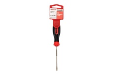 Шлицевая отвертка Rexant SL 3х75 мм, трехкомпонентная рукоятка сталь, S2 12-4721-1