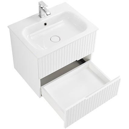 Мебель для ванной Cezares Duet 60 см Bianco Opaco