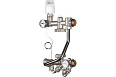 Насосно-смесительный узел Valtec без насоса, монтажная длина насоса 130 мм VT.TECHNOMIX.0.130