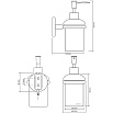 Дозатор жидкого мыла Bemeta Nox 102408020 черный