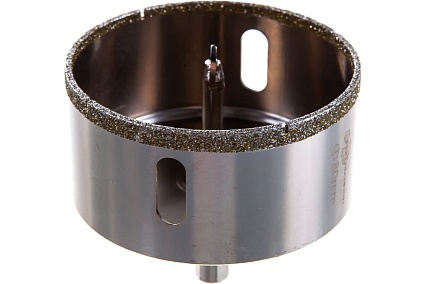 Коронка алмазная по керамике и кафелю с центрирующим сверлом (80 мм) TRIO-DIAMOND 400080