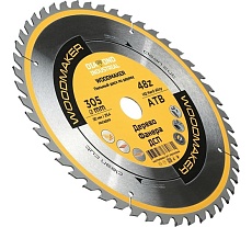 Диск пильный по дереву Woodmaker 305x30/25.4 мм, Z=48 атв Diamond Industrial DIDD305Z48