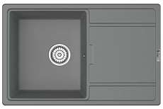 Кухонная мойка Point Лаура PN3005AL 78 см серый