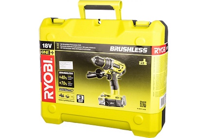 Бесщеточная ударная дрель-шуруповерт Ryobi ONE+ R18PD7-220B 5133004295