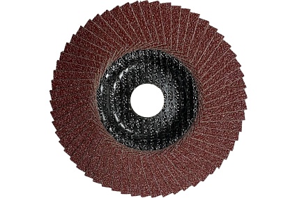 Круг лепестковый торцевой Brown 125х22 мм, Al 40 Flat Abraforce AFBR125AO04058F