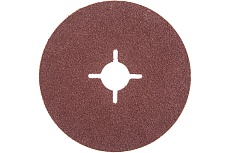 Круг шлифовальный фибровый Flex 243-005 (5 шт; 115 мм; P80; 13000 об/мин; 80 м/с) Hammer 526833