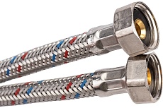 Гибкая подводка для воды ВР 1/2&quot; х ВР 1/2&quot;, длина 600 мм STOUT RG008P0SMVJT87