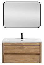 Мебель для ванной Art&Max Family-M 100 см, 2 ящика, Harbor Golden